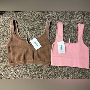 NWT Pair Of Crop Tops